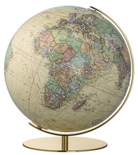 Abbildung von: COLUMBUS ROYAL Tischglobus mit SWAROVSKI ZIRCONIA Ziersteinen, Ø 40 cm - COLUMBUS Verlag GmbH & Co. KG
