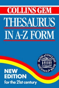 Enlarge image Cover: Collins Gem Thesaurus - HarperCollins