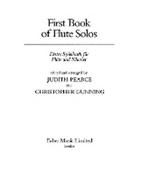 Enlarge image Cover: First Book of Flute Solos (Flute Part Only) - Faber Music Ltd