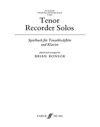 Enlarge image Cover: Tenor Recorder Solos - Faber Music Ltd
