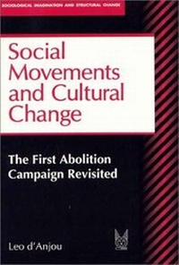 Abbildung von: Social Movements and Cultural Change - AldineTransaction