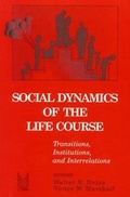 Cover: Social Dynamics of the Life Course - AldineTransaction