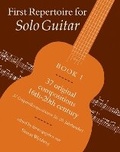 Cover: First Repertoire For Solo Guitar Book 1 - Faber Music Ltd