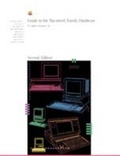 Cover: Guide to the Macintosh Family Hardware - Addison Wesley