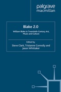 Cover: Blake 2.0 - Palgrave Macmillan