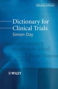 Cover: Dictionary for Clinical Trials - Wiley