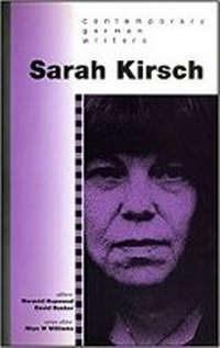 Enlarge image Cover: Sarah Kirsch - University of Wales Press