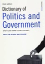 Cover: Dictionary of Politics and Government - Bloomsbury Publishing PLC