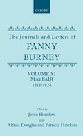 Cover: The Journals and Letters of Fanny Burney (Madame D'Arblay): Volume XI: Mayfair 1818-1824 - Oxford University Press