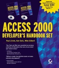 Abbildung von: Access 2000 Developers Handbook Set - Sybex Inc.,U.S.