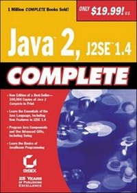 Enlarge image Cover: Java 2, J2SE 1.4 Complete - Sybex Inc.,U.S.
