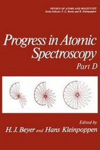Enlarge image Cover: Progress in Atomic Spectroscopy - Kluwer Academic / Plenum Publishers