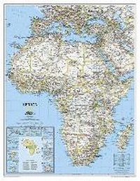 Abbildung von: Afrika politisch, Grossformat, laminiert - National Geographic Maps