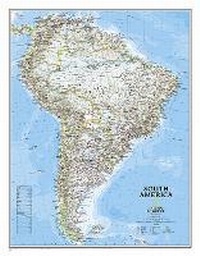 Abbildung von: Süd-Amerika politisch, laminiert - National Geographic Maps