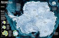 Abbildung von: Antarctica, Satellite Image - National Geographic Maps