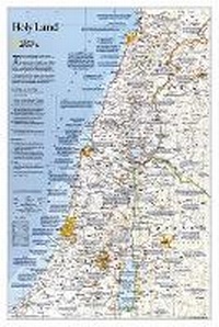 Abbildung von: Holy Land - National Geographic Maps