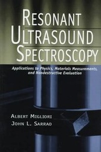 Abbildung von: Resonant Ultrasound Spectroscopy - Wiley
