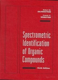 Abbildung von: Spectrometric Identification Of Organic Compounds - Wiley