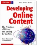 Cover: Developing Online Content - Wiley