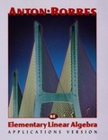 Cover: Elementary Linear Algebra - Wiley