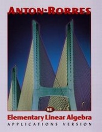Abbildung von: Elementary Linear Algebra - Wiley