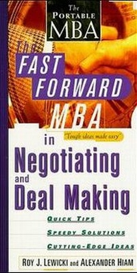 Enlarge image Cover: The Fast Forward MBA In Negotiating and Deal Making - Wiley