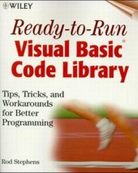 Abbildung von: Ready-to-Run Visual Basic Code Library - Wiley