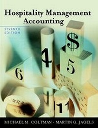 Enlarge image Cover: Hospitality Management Accounting - Wiley