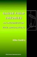 Cover: Gauge Field Theories - Wiley