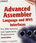 Cover: Advanced Assembler Language and MVS Interfaces - Wiley