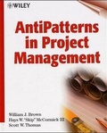 Cover: AntiPatterns in Project Management - Wiley