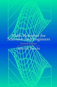 Enlarge image Cover: Math Refresher for Scientists and Engineers - Wiley