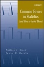 Cover: Common Errors in Statistics - Wiley