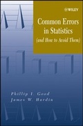 Cover: Common Errors in Statistics - Wiley