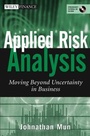 Cover: Applied Risk Analysis - Wiley