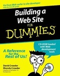 Cover: Building a Web Site For Dummies - Hungry Minds Inc,U.S.
