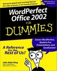 Enlarge image Cover: WordPerfect Office 2002 For Dummies - Hungry Minds Inc,U.S.