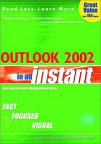 Abbildung von: Outlook 2002 in an Instant - Hungry Minds Inc,U.S.