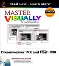Cover: Master VISUALLY Dreamweaver MX and Flash MX - Hungry Minds Inc,U.S.