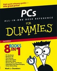Enlarge image Cover: PCs All-in-One Desk Reference For Dummies - Hungry Minds Inc,U.S.