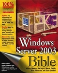 Cover: Windows Server 2003 Bible - Hungry Minds Inc,U.S.