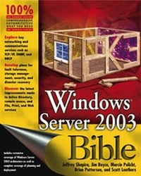 Enlarge image Cover: Windows Server 2003 Bible - Hungry Minds Inc,U.S.