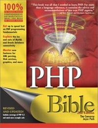 Enlarge image Cover: PHP Bible - Hungry Minds Inc,U.S.
