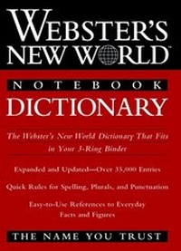 Enlarge image Cover: Webster's New World Notebook Dictionary - Hungry Minds Inc,U.S.