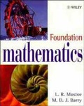 Cover: Foundation Mathematics - Wiley