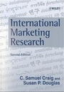 Cover: International Marketing Research - Wiley