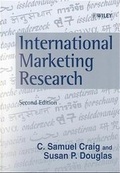 Cover: International Marketing Research - Wiley
