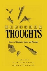 Abbildung von: Discrete Thoughts - Birkhauser Boston Inc