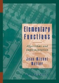 Cover: Elementary Functions: - Birkhauser Boston Inc