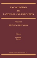 Cover: Encyclopedia of Language and Education - Kluwer Academic Publishers